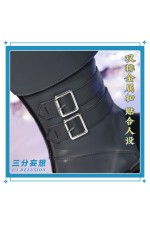 1/3 Delusion Genshin Impact Tartaglia Childe Grey Shoes Cosplay Boots